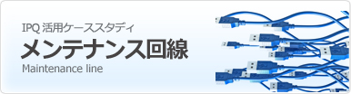 固定IP ケーススタディ メンテナンス回線